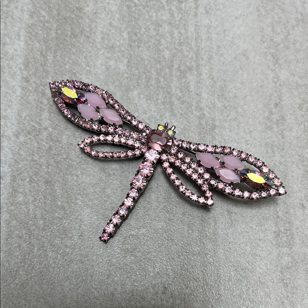 imac Japan NWT Pink Dragonfly Brooch